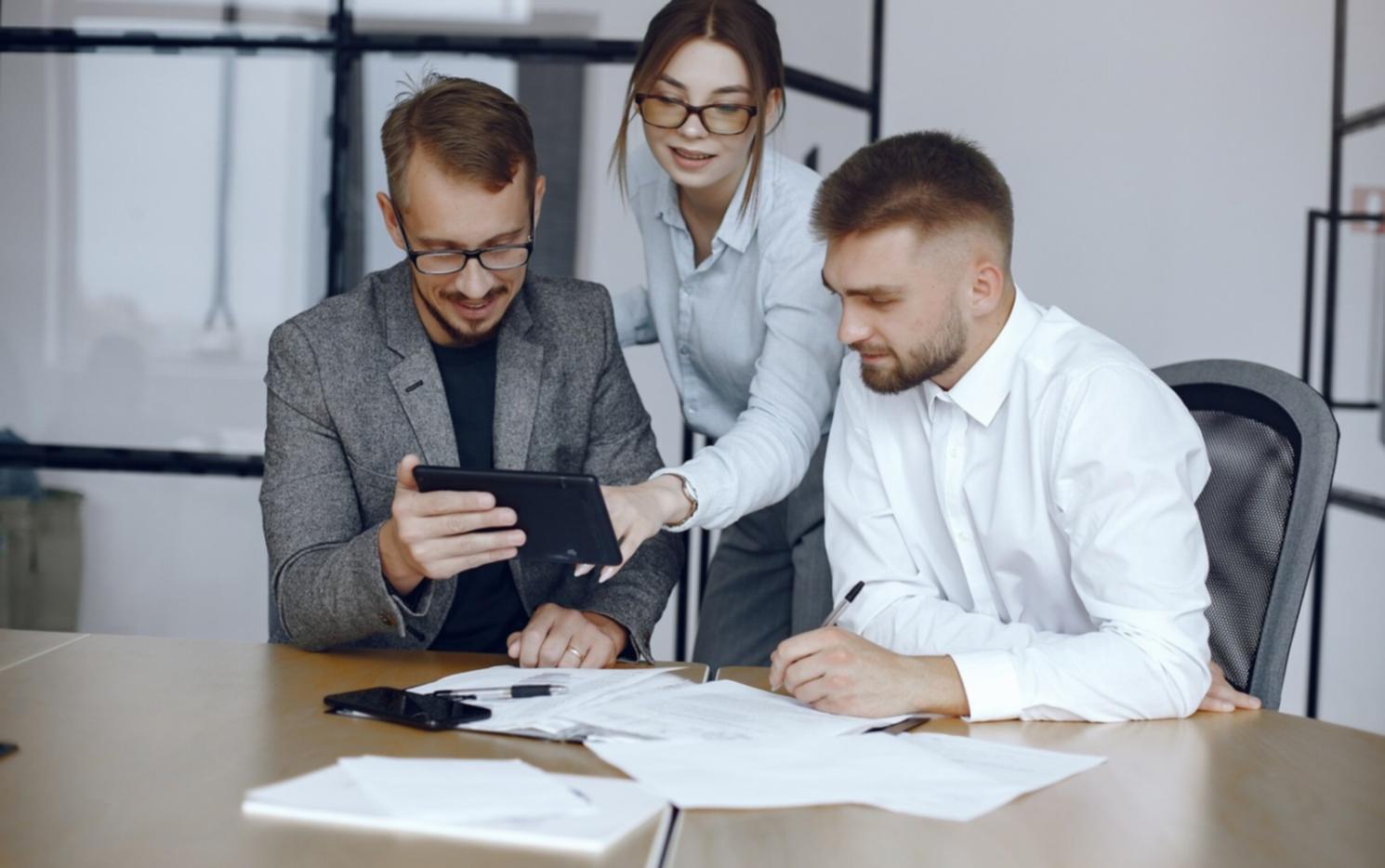 Professional event planning workspace